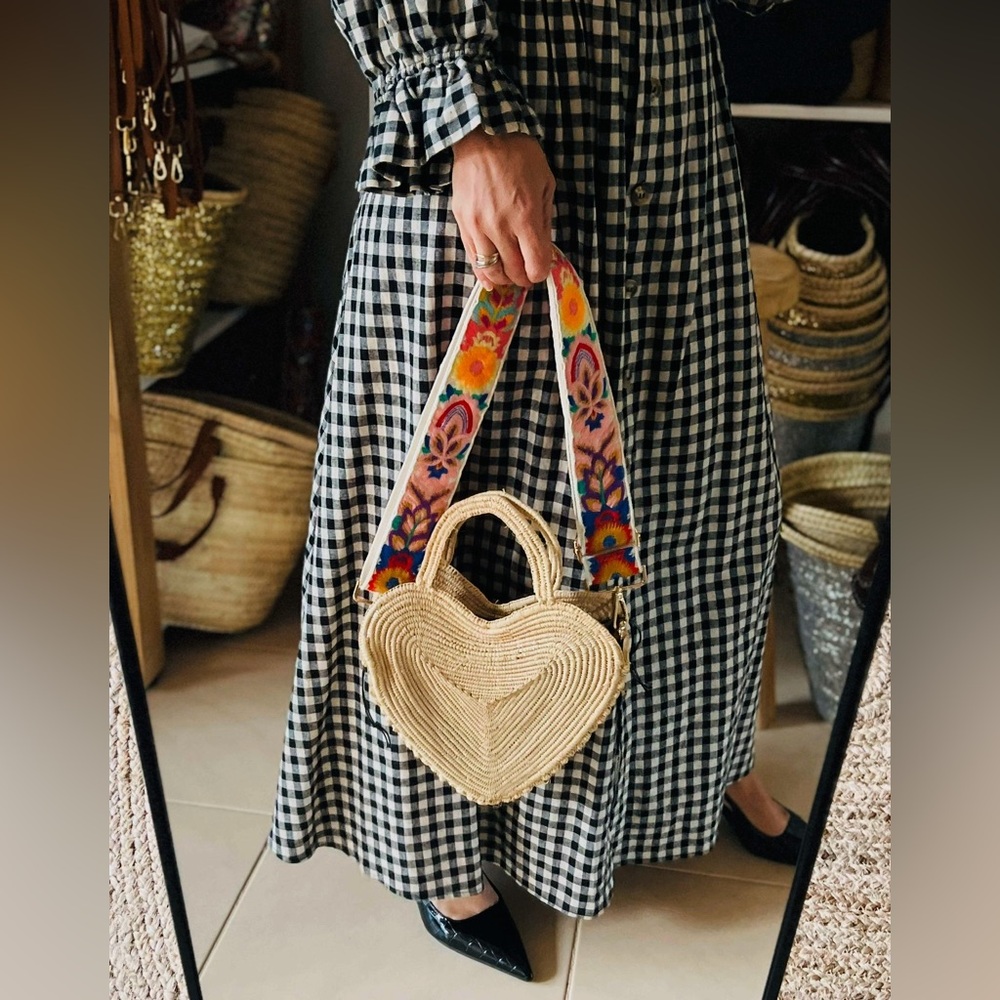 Embroidered Adjustable Bag Replacement Strap Mult… - image 1